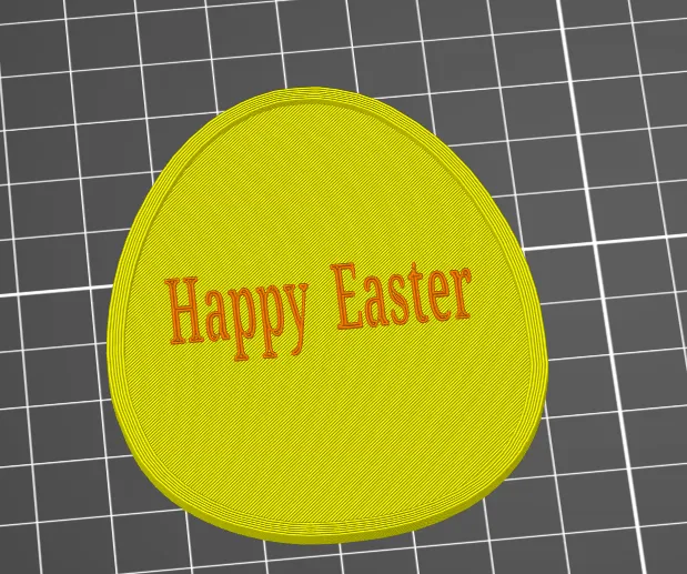 Osterei Aufsteller Happy Easter | Dekoration für Ostern