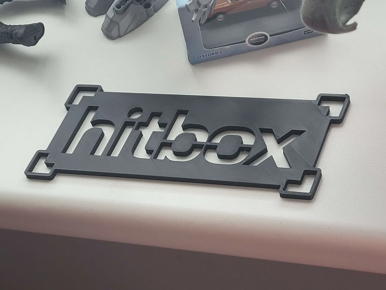 Hitbox.io Logo 3D-Deko | Gaming Wanddeko & Sammlerstück