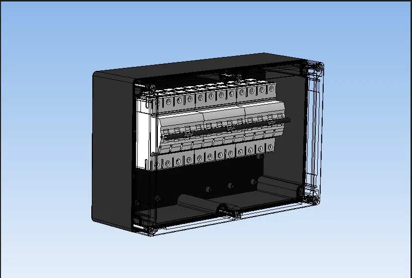 DIN-Schiene Halterung | Switchboard Rail für Elektro-Gehäuse