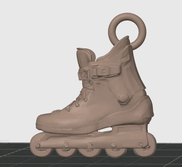 Stunt Inline Skate Schlüsselanhänger | Sport Accessoire
