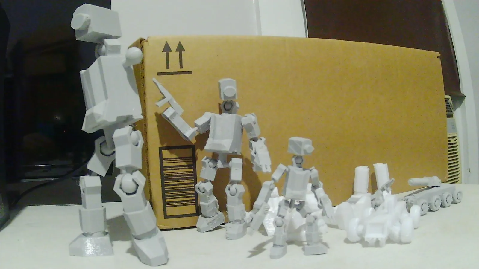 Roboter Actionfigur beweglich | Articulated Robot DIY