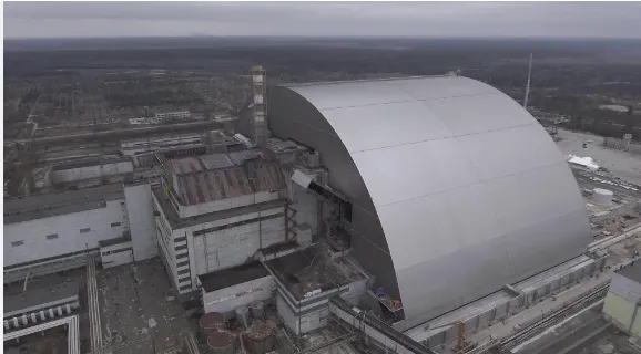 Tschernobyl Reaktor Modell | Sarkophag Miniatur