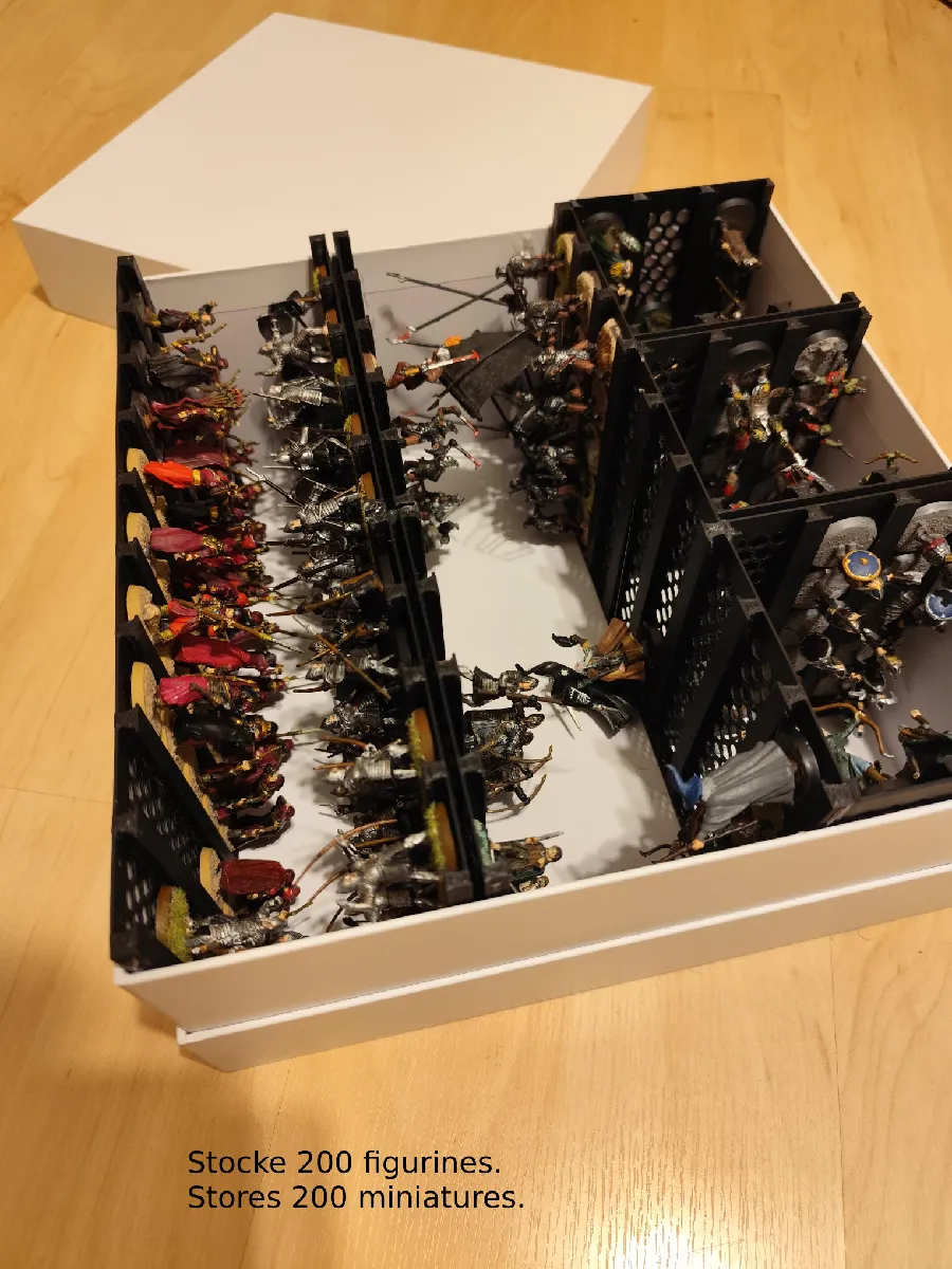 Miniaturen Transport-Tray | Tabletop Aufbewahrung & Organizer