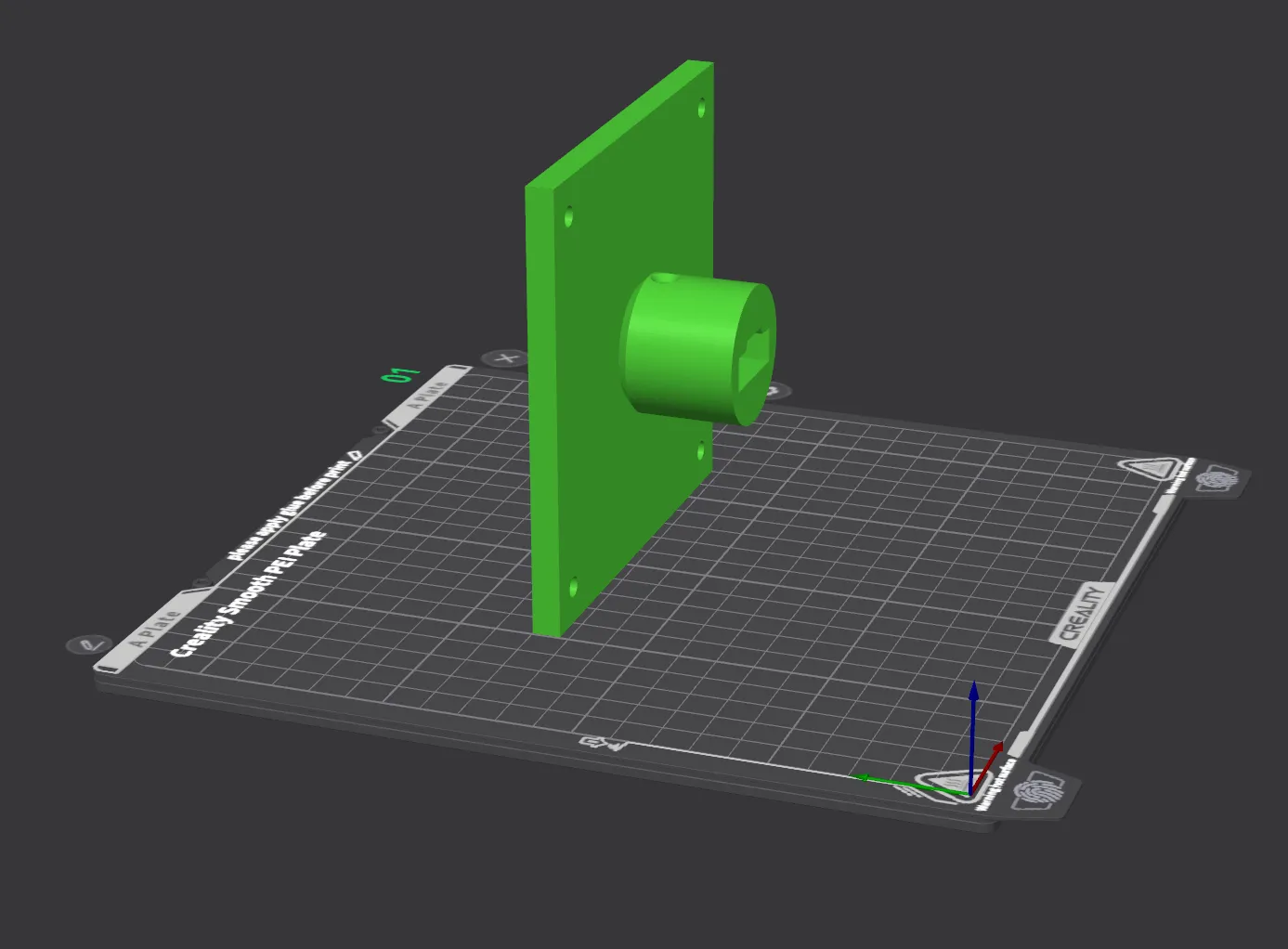 Odys Q27 VESA Adapter | Monitor Halterung 75/100mm