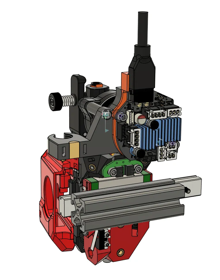 Orbiter V2.0/2.5 Orbitool O2 Mount | Voron Toolhead Upgrade
