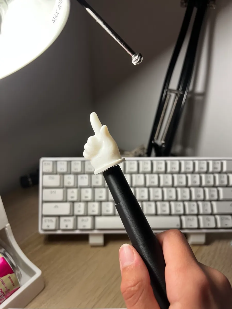 Ausziehbarer Zeigestab mit Finger | Teleskop-Pointer