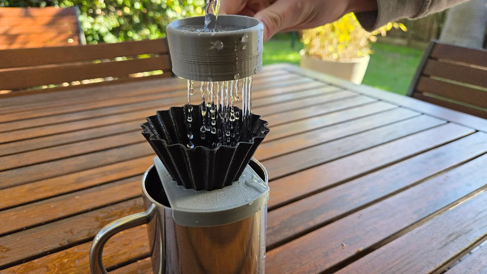 Pour Over Kaffeebereiter mit Duschsieb | Kaffee-Zubehör