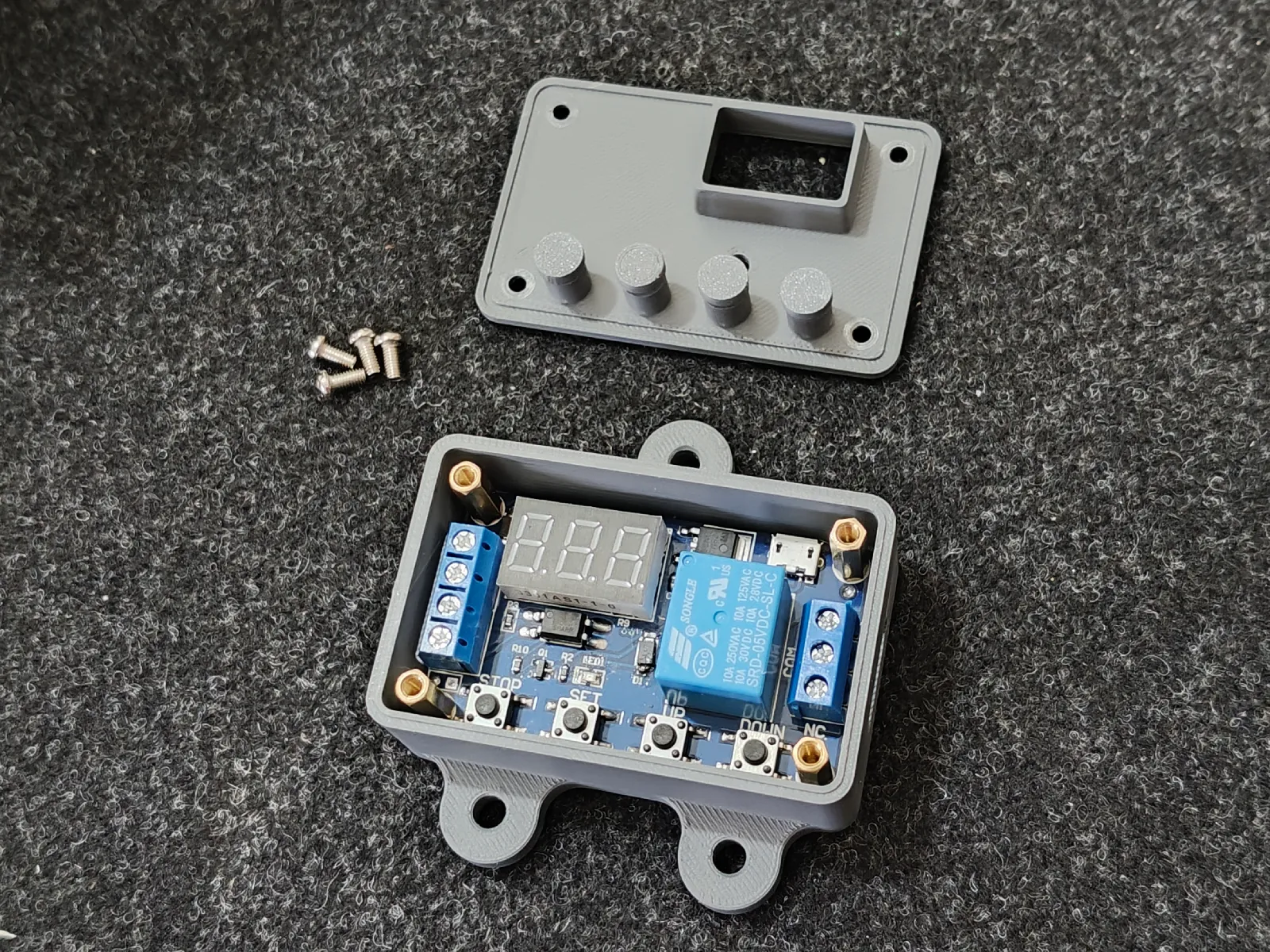 HCW-M421 Gehäuse | Schutzhülle für Delay Timer Modul