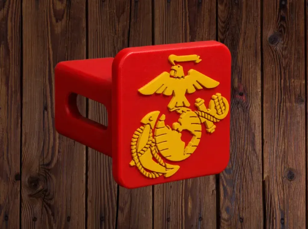 US Marines Anhängerkupplung Abdeckung | Robustes KFZ Zubehör