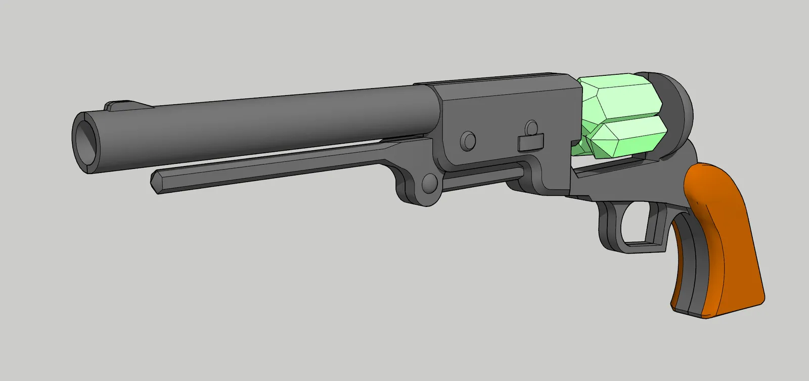 Fantasy Revolver Prop | Magitech Cosplay Zubehör