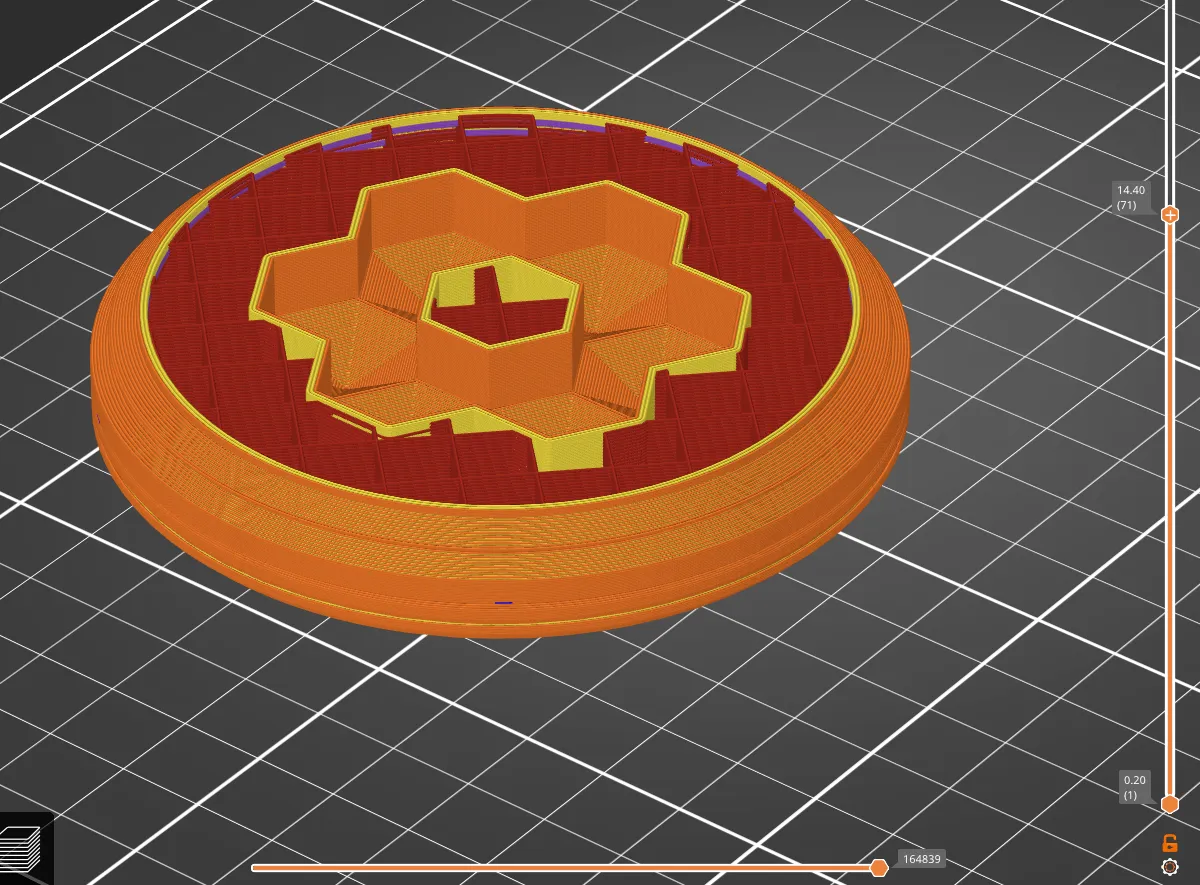Pixel Arc Holopuck Basis | Stabiler Standfuss für Sammler