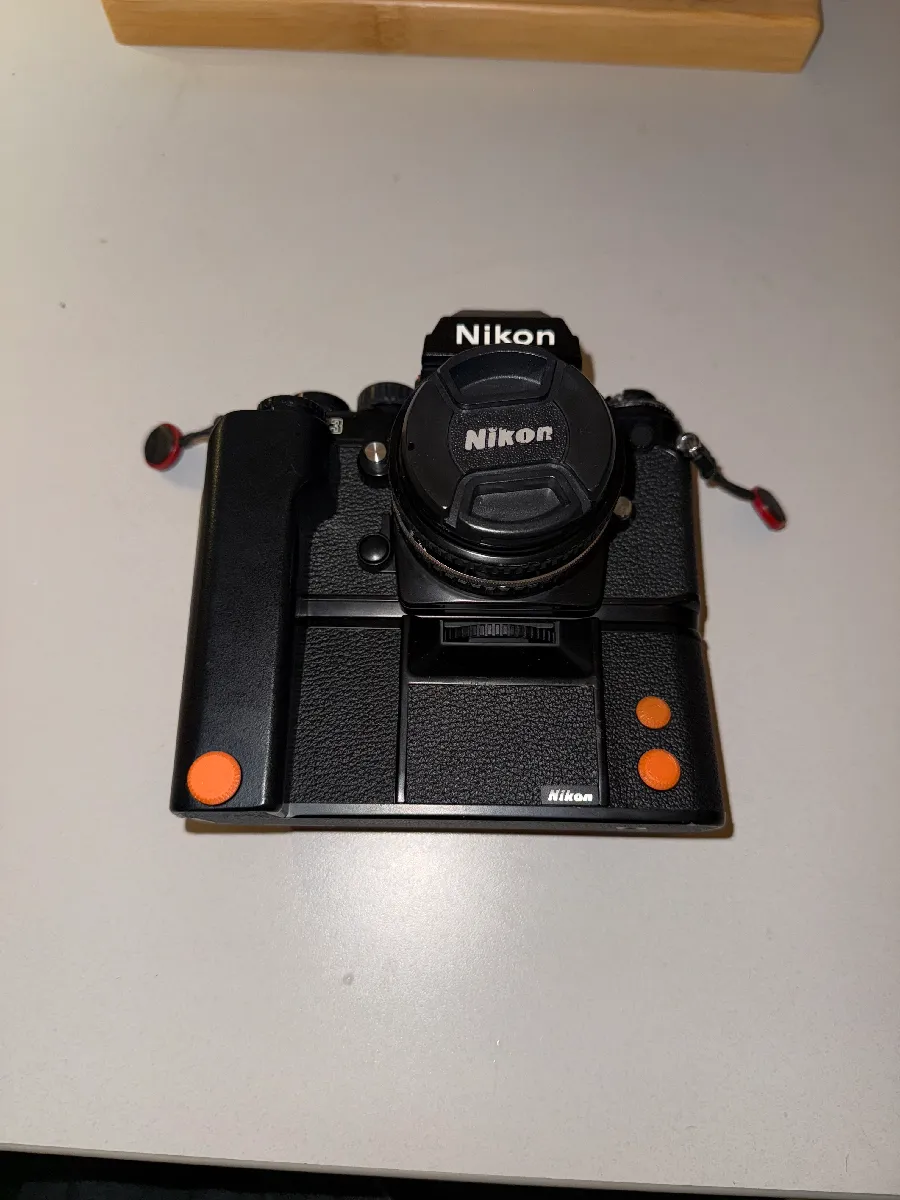 Nikon F3 MD-4 Abdeckkappen Set | Kamera Ersatzteil