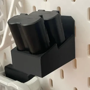 Fujifilm NP-W235 Akku-Halter | Ikea Skadis Organizer