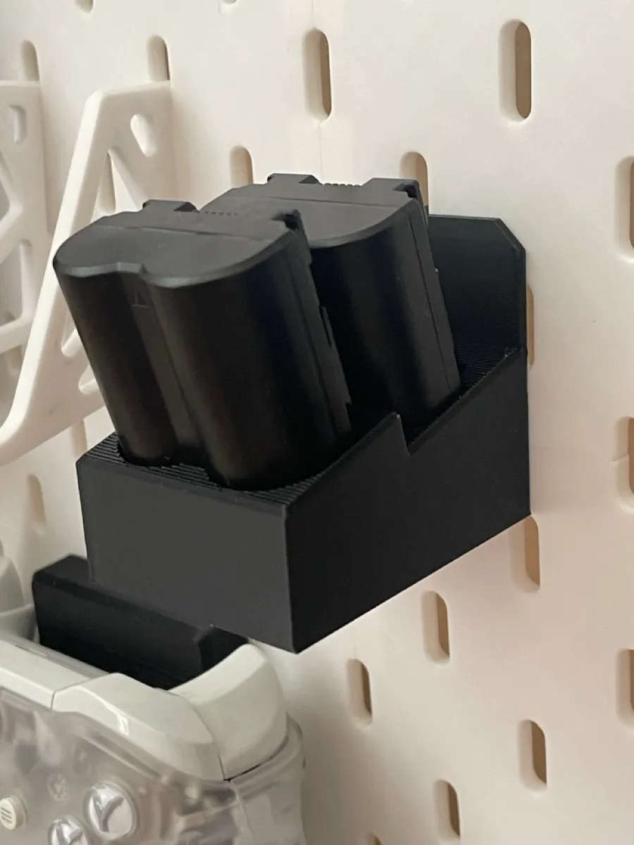 IKEA Skadis Fujifilm NP-W235 Akku-Halterung