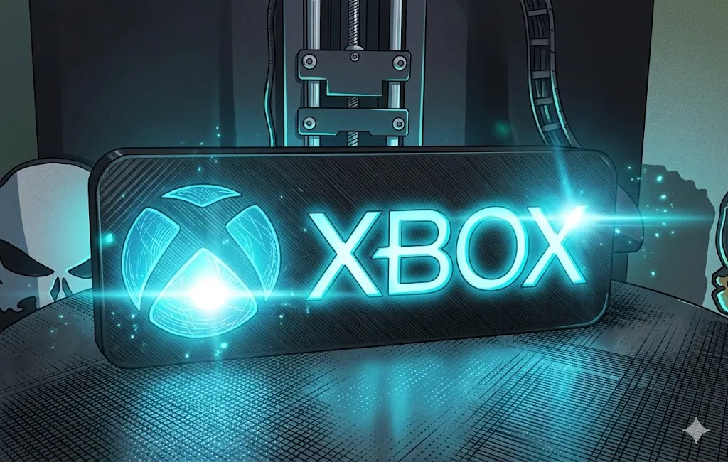Xbox Gamer Leuchte | LED Deko-Schild für Gaming-Zimmer