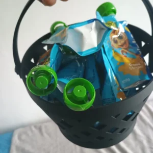 Kinder-Spielzeugkorb mit Griff | Robuster Aufbewahrungskorb