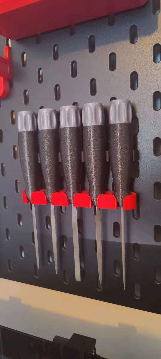 IKEA Skadis Nadelfeilen-Halter | Werkstatt-Organisation