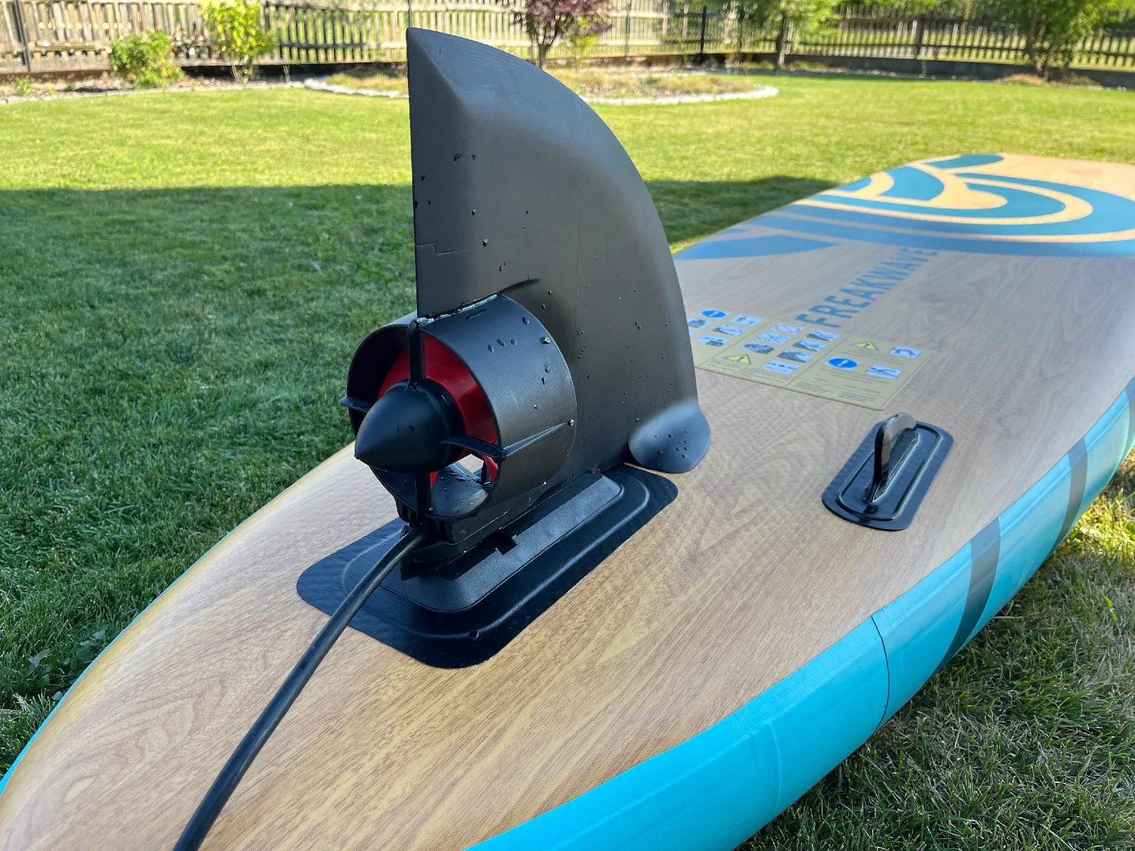 SUP Motor-Finne | Elektro-Thruster Halterung für Stand Up Paddle