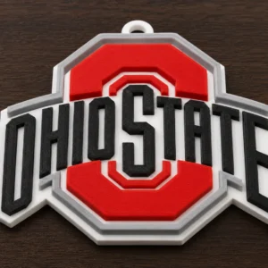 Ohio State Fan Chain Anhänger | Buckeye Nation Fan-Accessoire