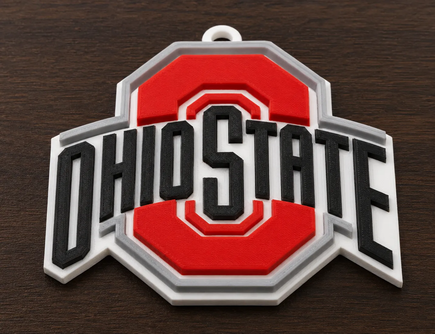 Ohio State Fan Chain Anhänger | Buckeye Nation Fan-Accessoire