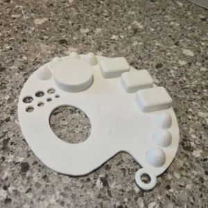 Ergonomische Künstlerpalette | Mischpalette für Malerei