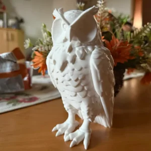 Eulenfigur Hedwig | 3D-Druck Sammlerfigur & DIY-Rohling