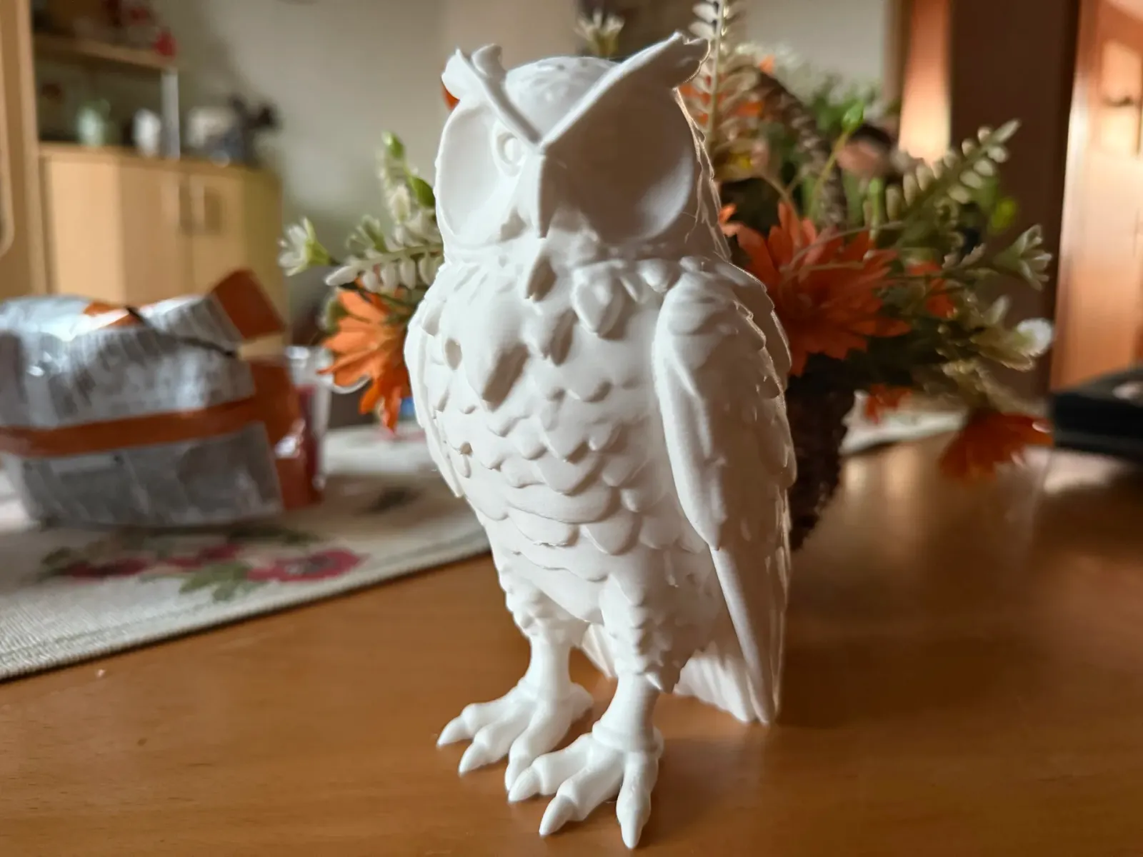 Eulenfigur Hedwig | 3D-Druck Sammlerfigur & DIY-Rohling