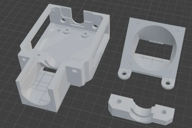 E3D V6 Hotend Mount für Da Vinci 1.0 | Drucker Upgrade