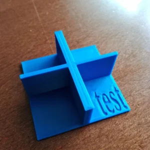 3D-Druck Testmodell | Wand & Erste Schicht Kalibrierung