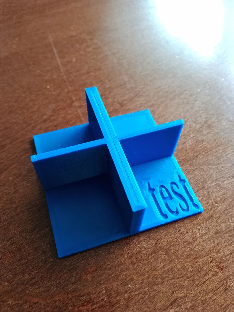 3D-Druck Testmodell | Wand & Erste Schicht Kalibrierung