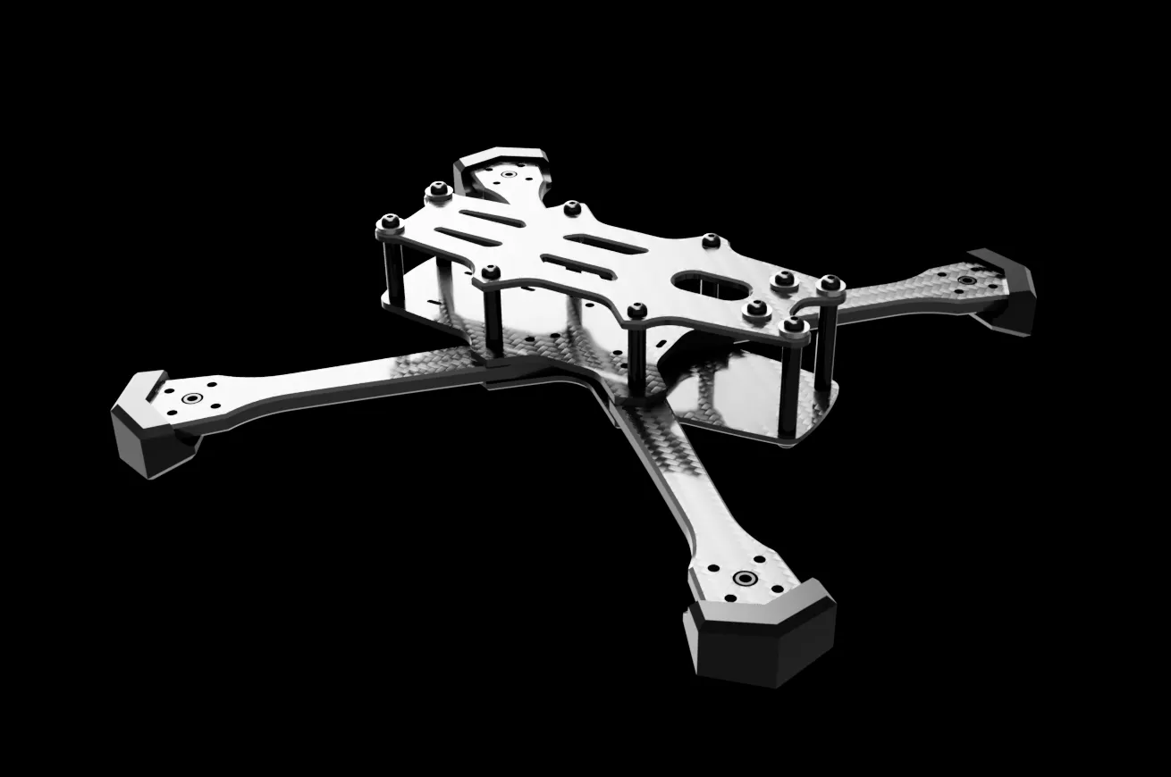 Primal 5" FPV Freestyle Frame | Robustes True-X Design