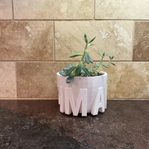 Design Blumentopf "im a plant" | Moderner Übertopf für Pflanzen