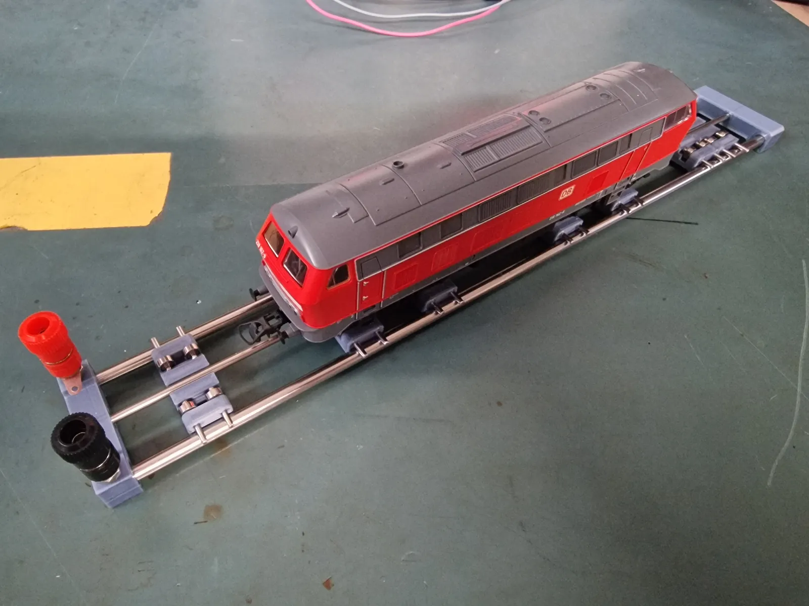 Modellbahn Rollenprüfstand H0 TT N | Kompakter Teststand