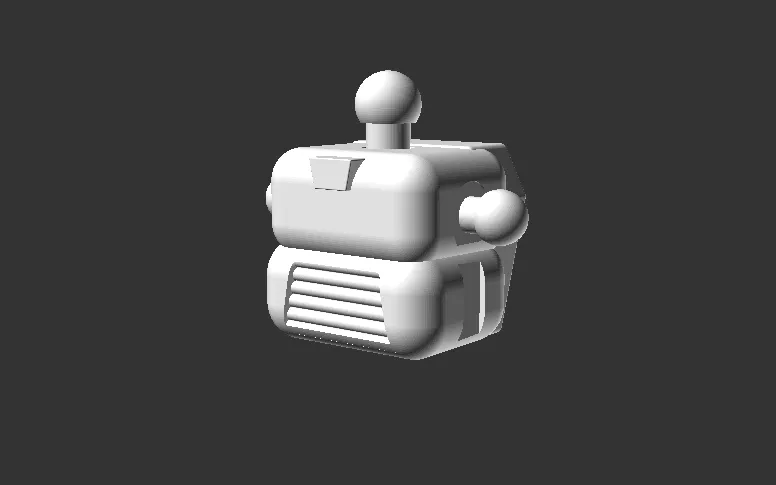 Cylon Torso für Minimates | Sci-Fi Sammlerfigur Zubehör