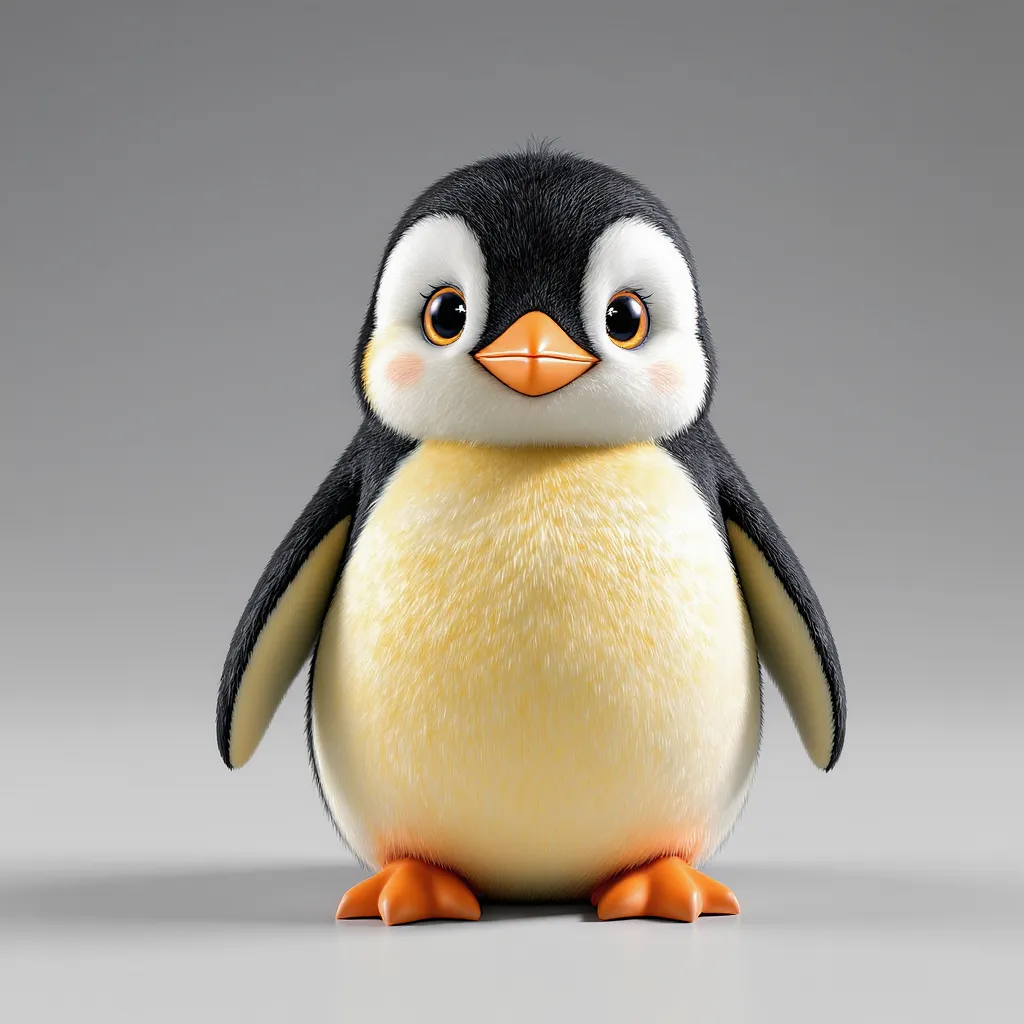 Pinguin Figur | 3D-Druck Deko-Rohling zum Bemalen