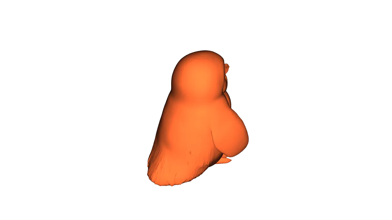 Pinguin Figur | 3D-Druck Deko-Rohling zum Bemalen - image2 Pinguin Figur | 3D-Druck Deko-Rohling zum Bemalen – Bild 2