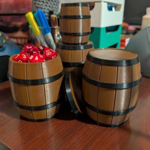 Fass-Container mit Schraubdeckel | Tabletop Aufbewahrung