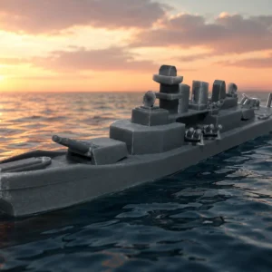USS Wisconsin Schlachtschiff Modell | Marine Deko & Sammlerstück