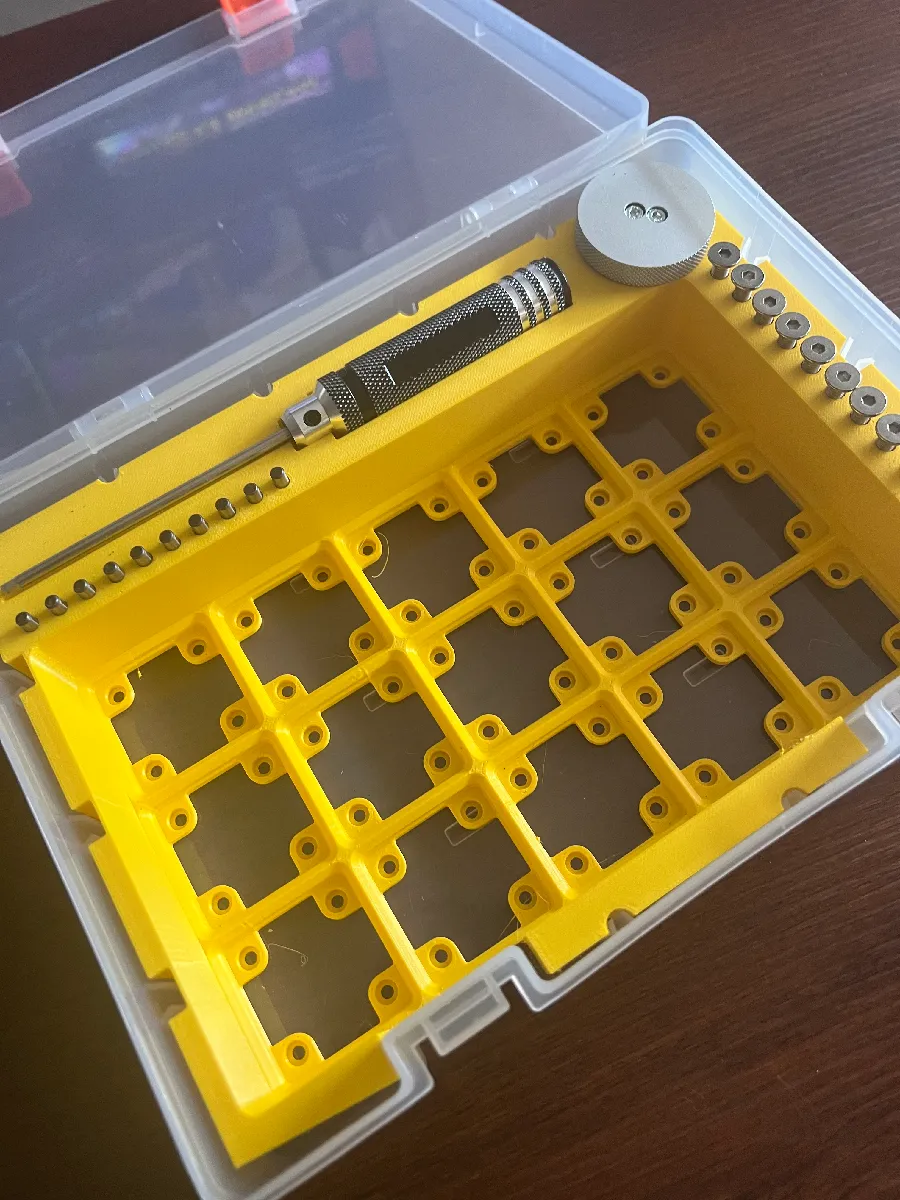 Carvera CNC Toolkit Organizer | Gridfinity Werkstatt-Einsatz - image4 Carvera CNC Toolkit Organizer | Gridfinity Werkstatt-Einsatz – Bild 4