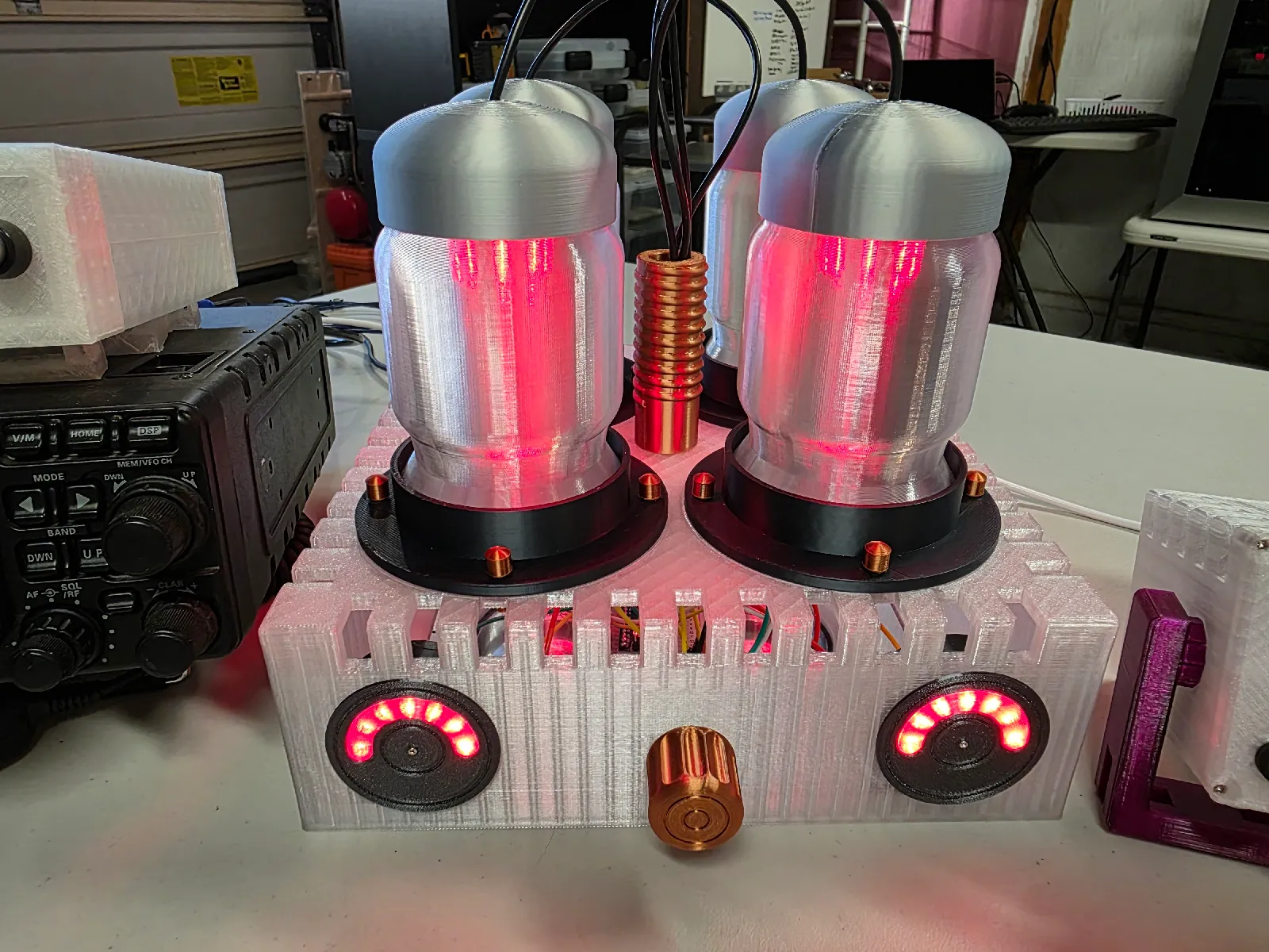 Ham Radio Linear Amplifier Simulation | Funkamateur Deko
