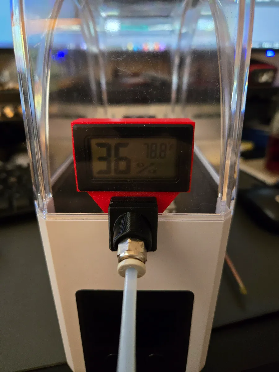 Hygrometer-Halterung für Sunlu S1 Filament-Trockner
