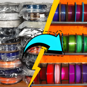 RepRack Filament Wandhalterung | Robustes Regalsystem
