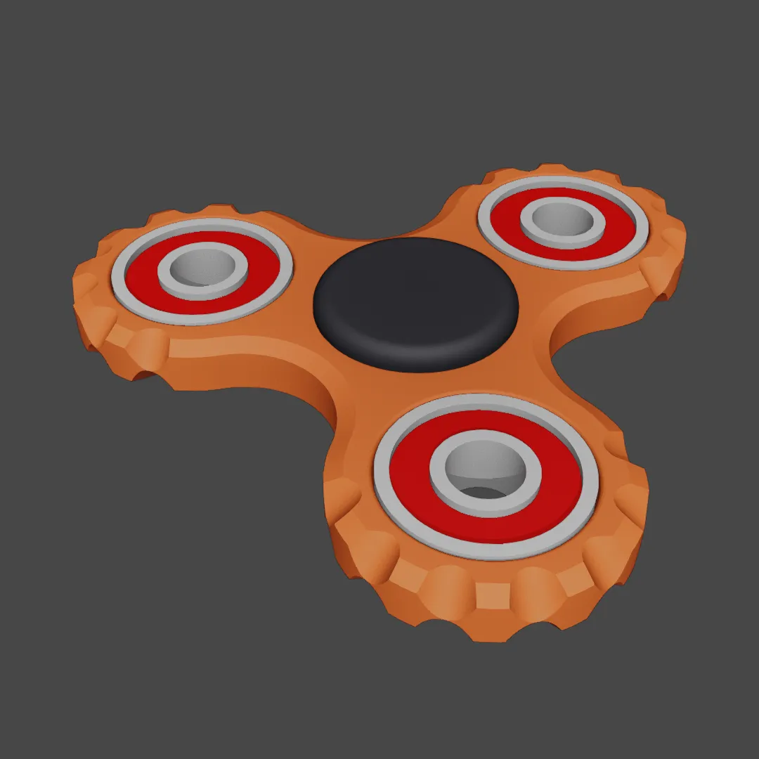 Fidget Spinner Cog Design | Robuster Anti-Stress Kreisel