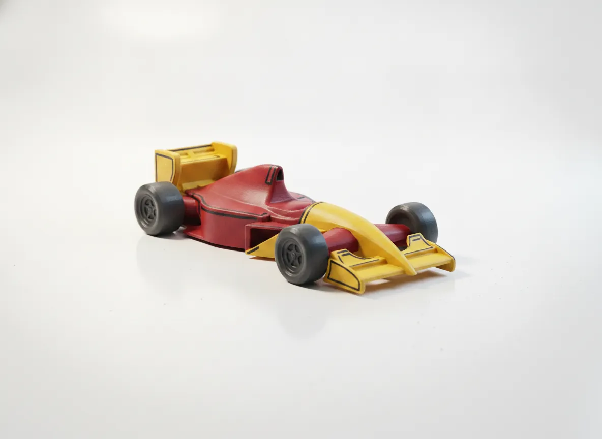 McLaren MP4/8 F1 Modellauto | 3D-Druck Sammlerfigur