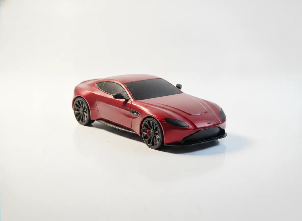 Aston Martin Vantage Modell | 3D-Druck Sammlerfigur