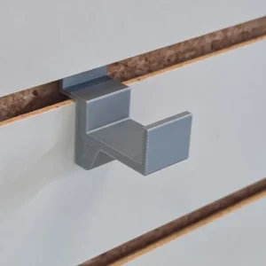 Slatwall Haken 1.0 Zoll | Robuste Wandhalterung für Lamellenwand