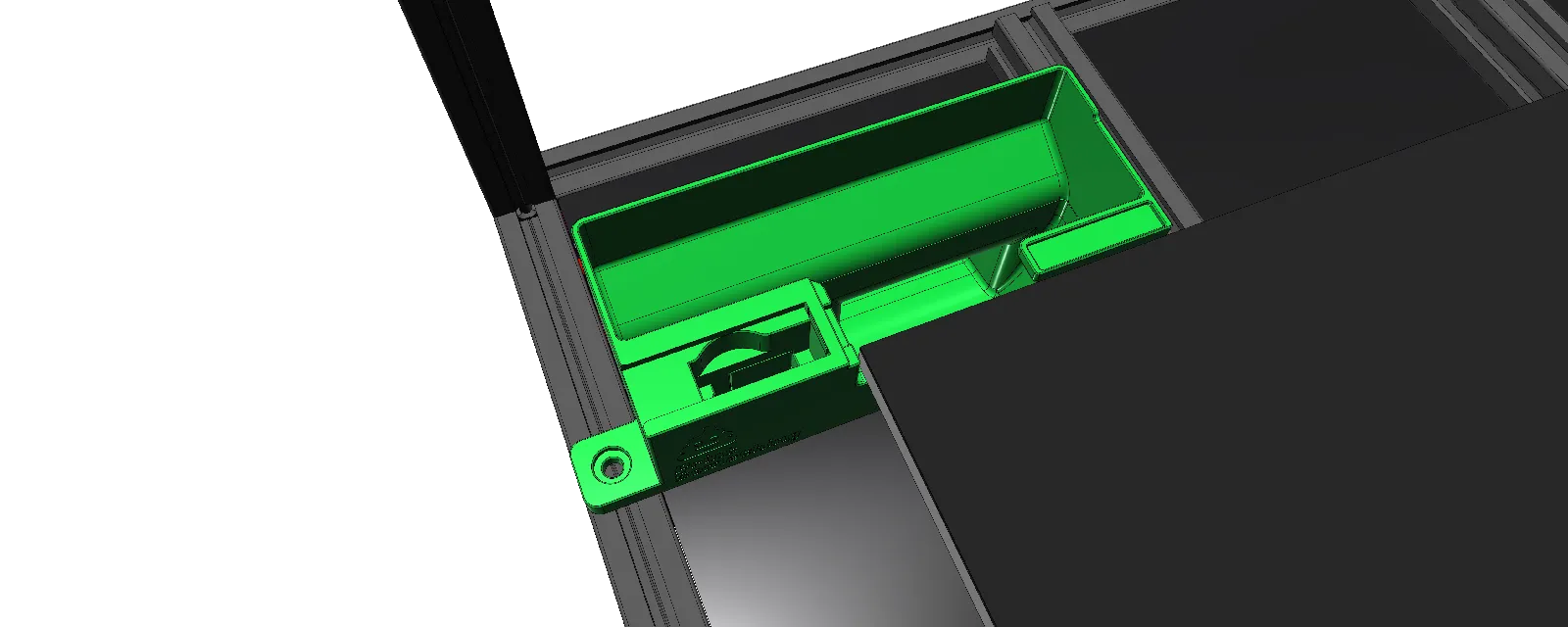 Voron 2.4 Blobifier Poop Chute | Purge-Management Zubehör