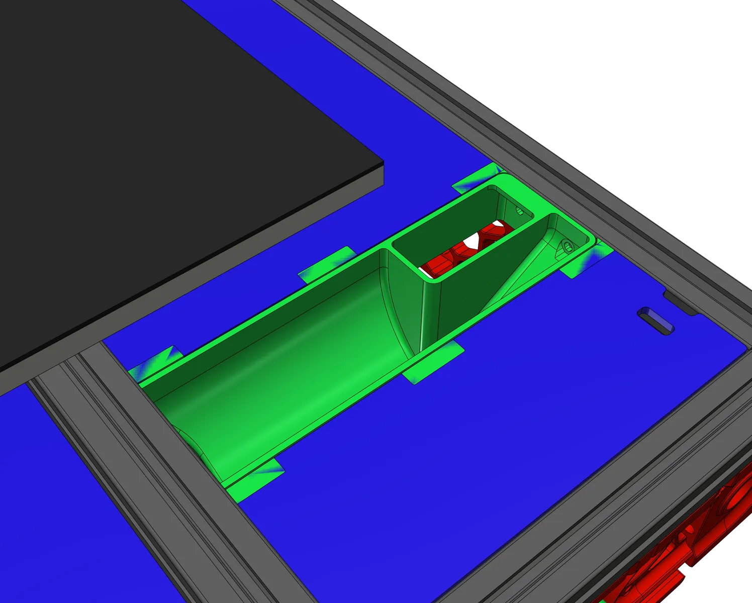 Voron 2.4 Blobifier Poop Chute | Purge-Management Zubehör - image3 Voron 2.4 Blobifier Poop Chute | Purge-Management Zubehör – Bild 3