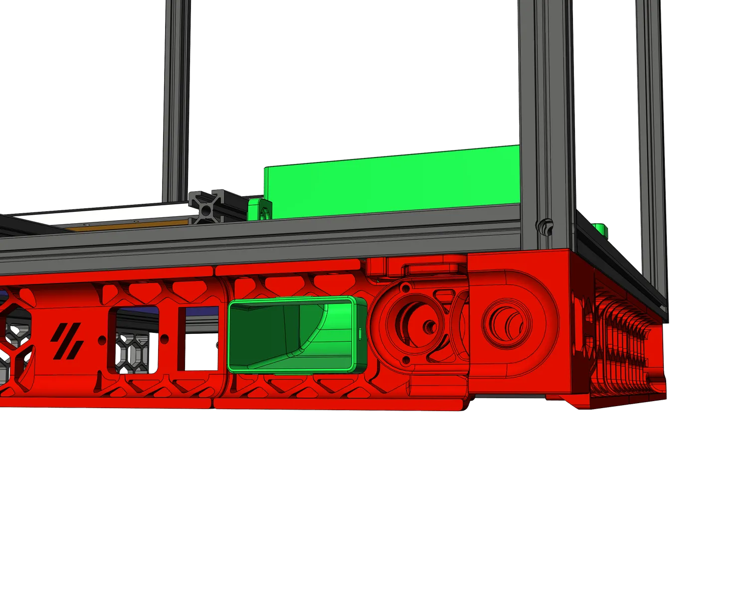 Voron 2.4 Blobifier Poop Chute | Purge-Management Zubehör - image4 Voron 2.4 Blobifier Poop Chute | Purge-Management Zubehör – Bild 4