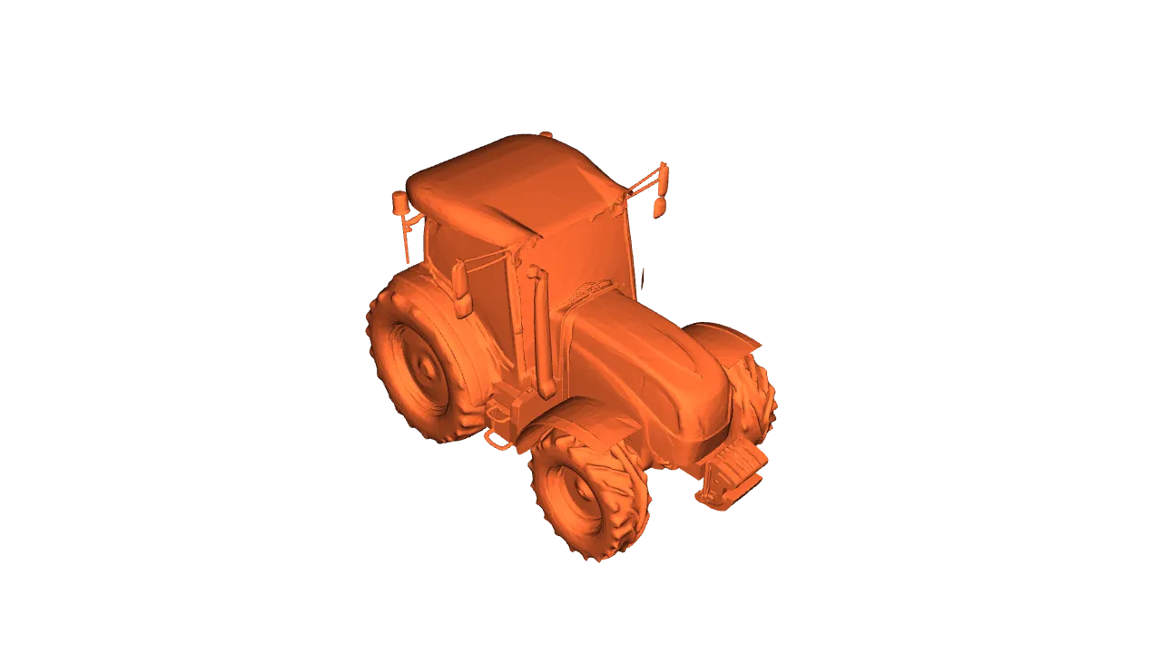 New Holland Traktor Modell | 3D-Druck Sammlerfigur - image2 New Holland Traktor Modell | 3D-Druck Sammlerfigur – Bild 2